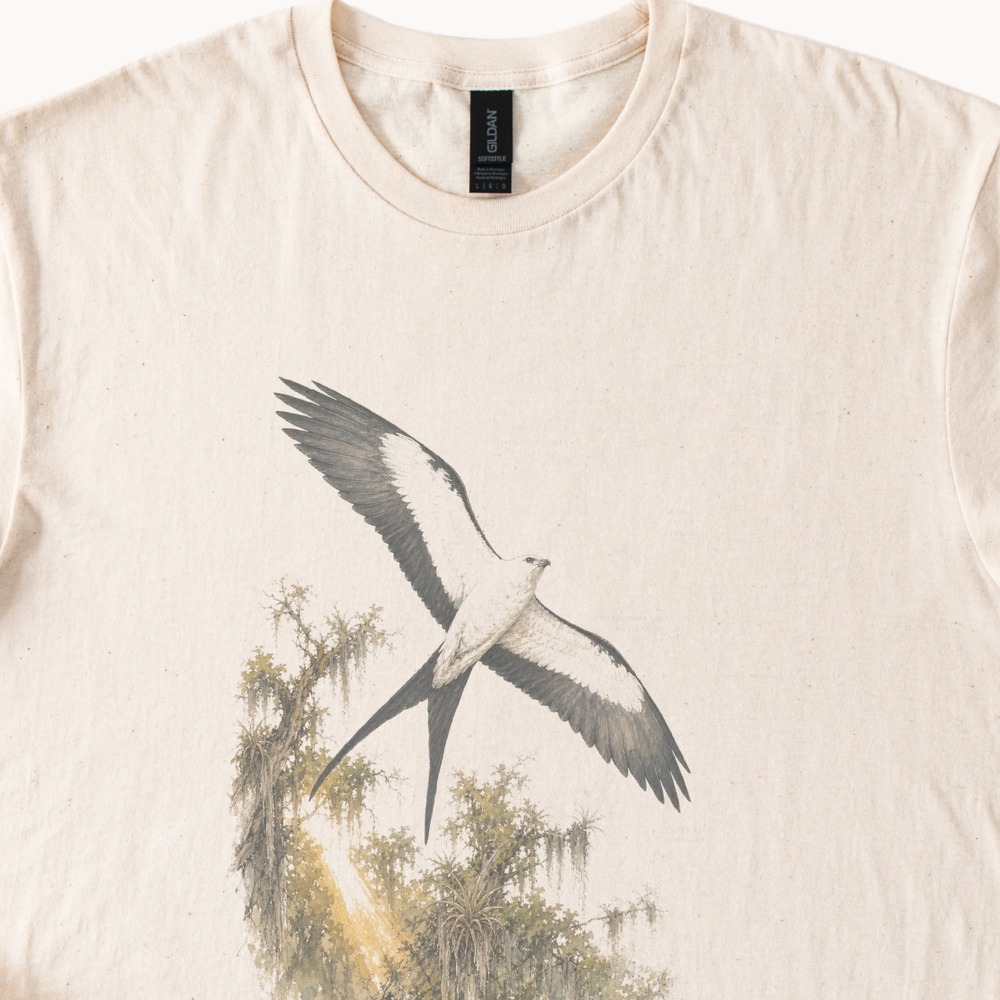 Swallow Tailed Kite Boho Tee
